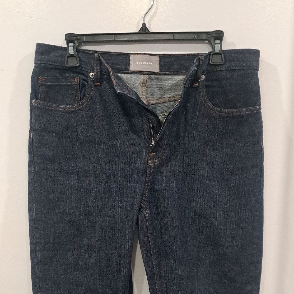 Everlane Women's Slim Jeans in Dark Blue